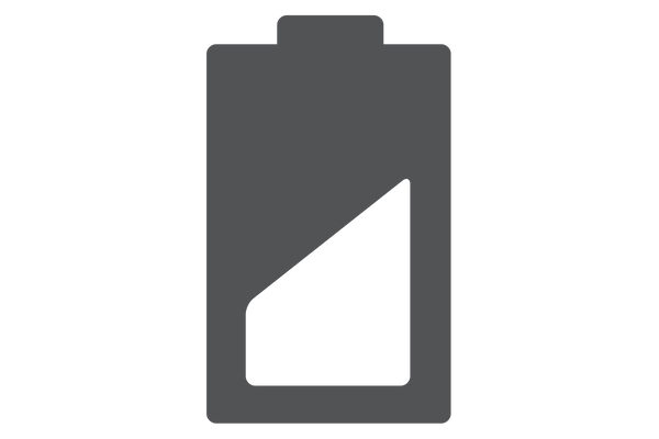 Battery icon dark grey Alt 2
