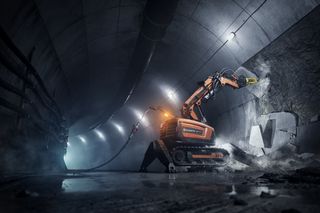 Husqvarna DXR in action – Tunneling
