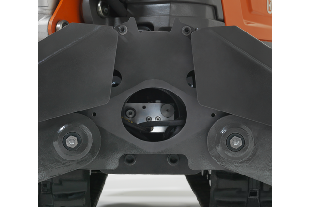 DXR 270, Release valve track tensioning