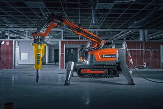 Husqvarna Construction at Siemens Erlangen July 2, 2025