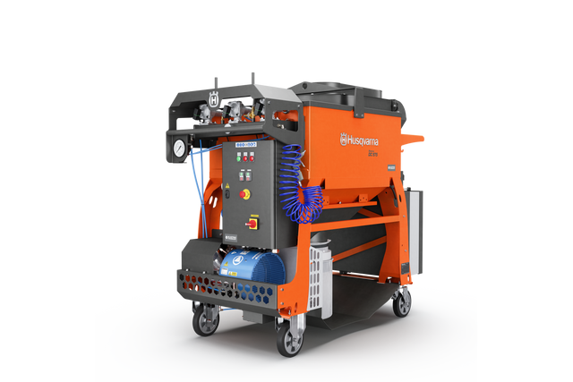 (US, longopac, HEPA) Blastrac DC 975