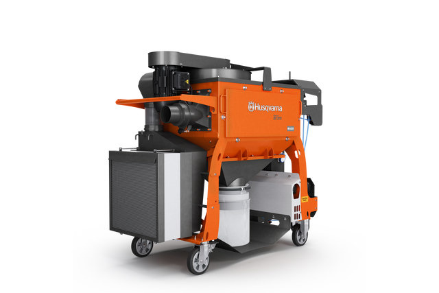 (US, longopac, HEPA) Blastrac DC 975