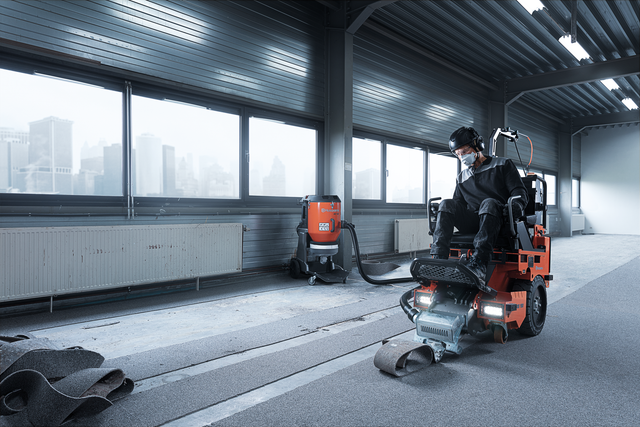 Blastrac BMS 150 Husqvarna DE 120