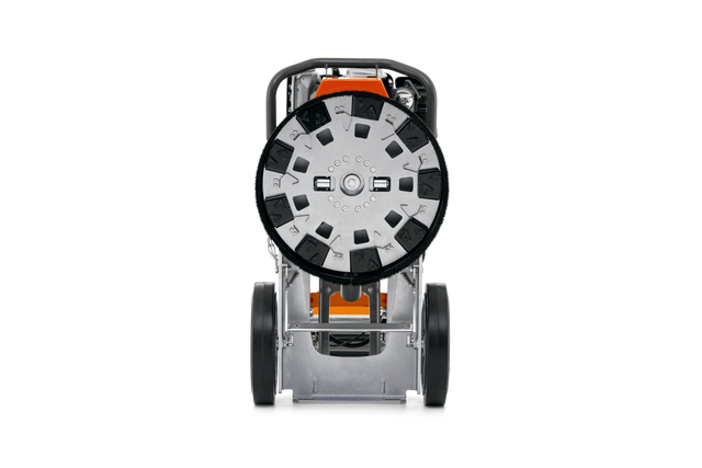 PG 400 PETROL Underside with tools