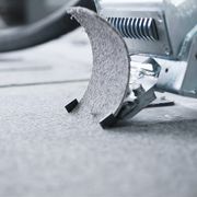 Surface preparation equipment closeup