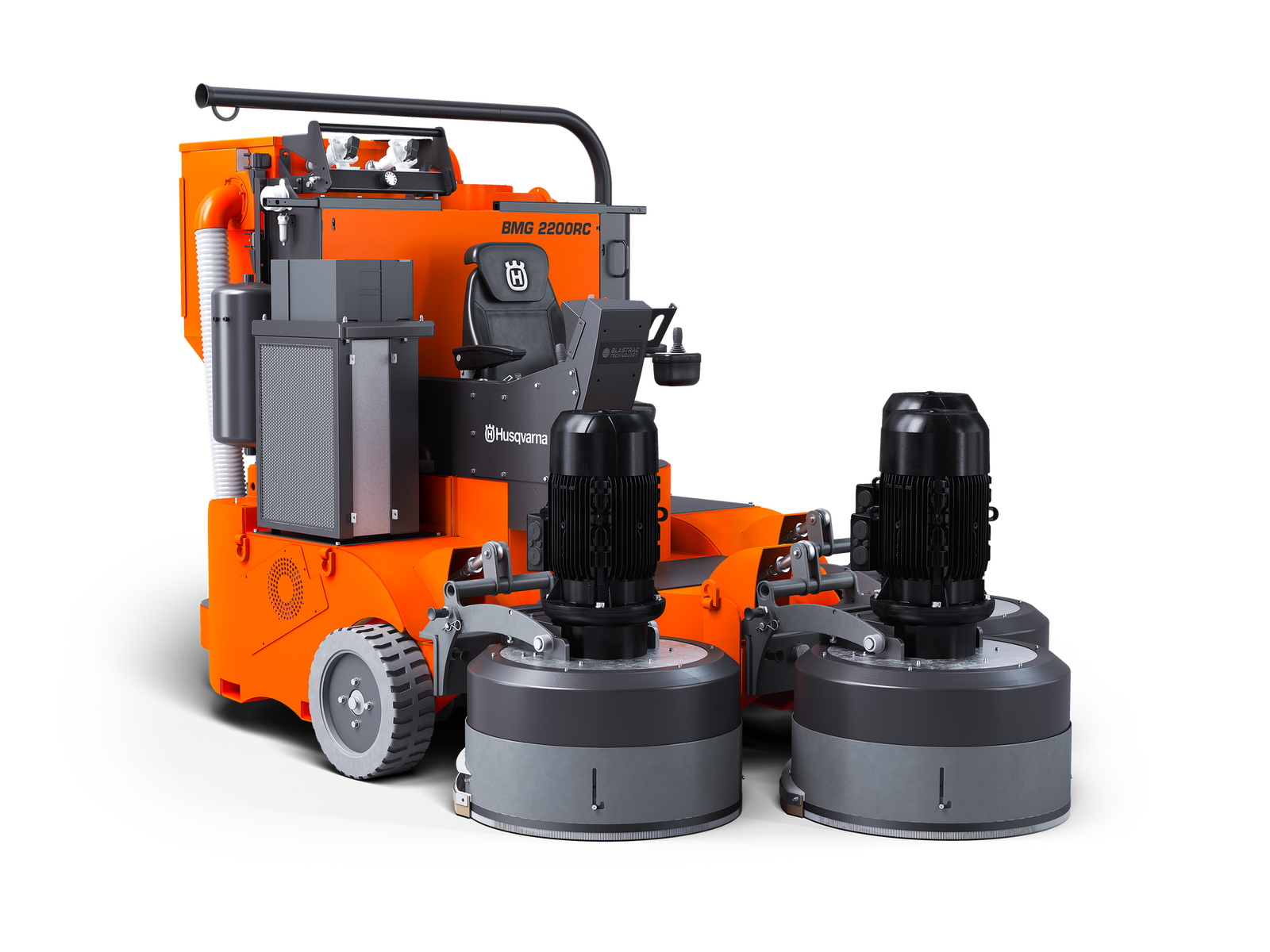 Blastrac online floor grinder