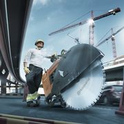 Floor saw