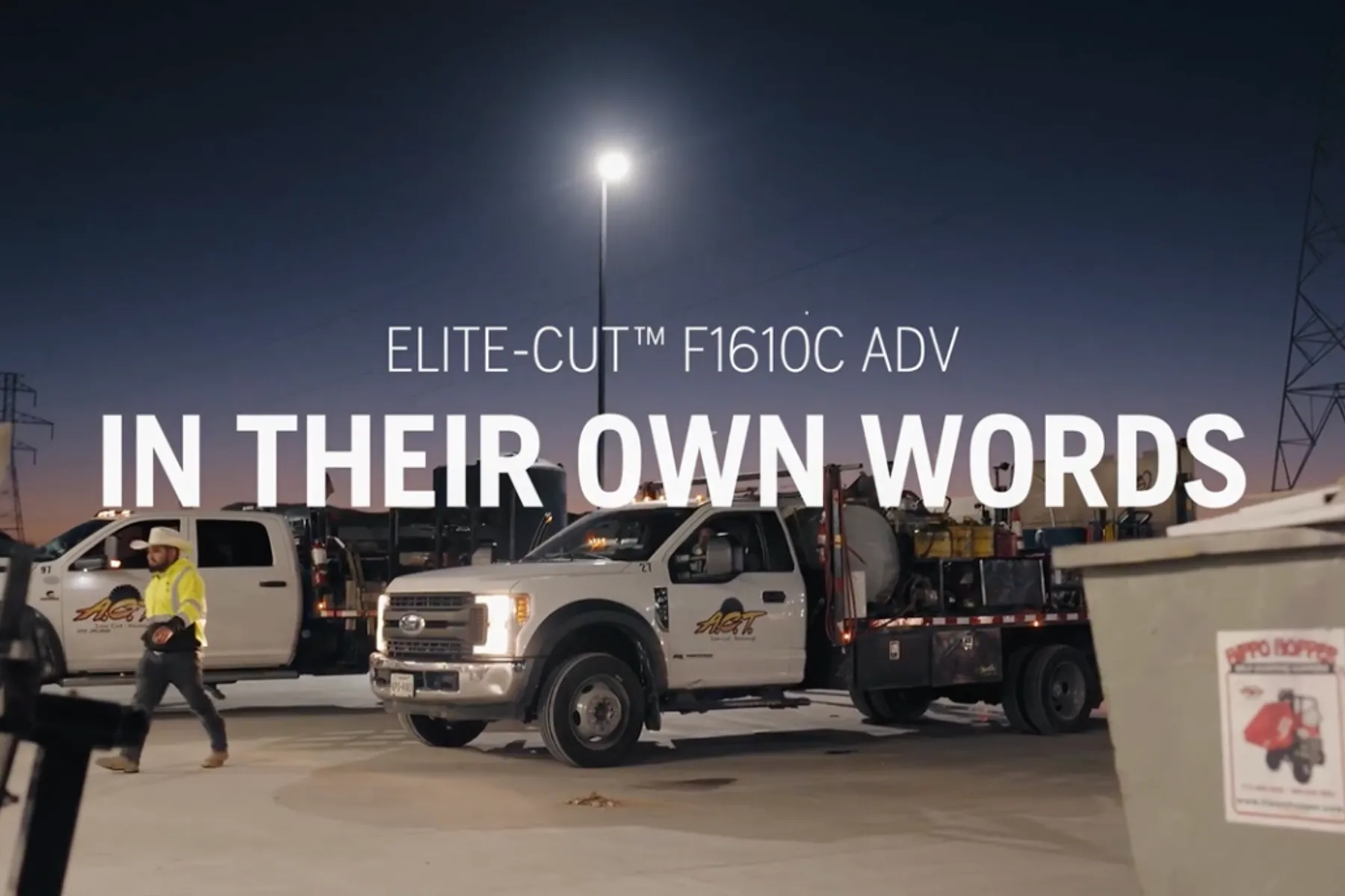 Testimonial Elite-Cut™ F1610C ADV | ACT Saw Cut & Removal 16:9 (INT)_Subtitled