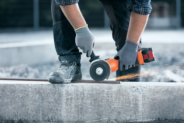 HG 125 B - battery hand grinder