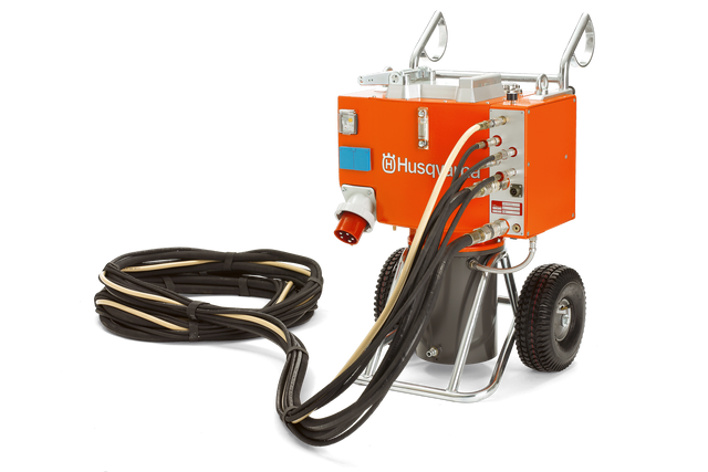 PP 455 E, hose connections