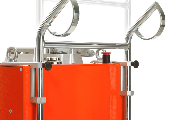 PP 455 E, adjustable handles