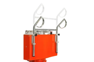 PP 455 E, adjustable handles