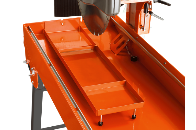 TS 400 F, slurry collector tray