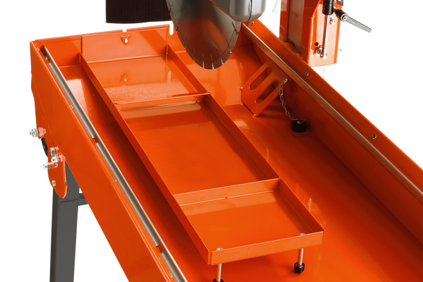 TS 400 F, slurry collector tray