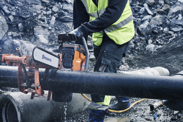 Pipe cutting clamp K 970 Chain – close up
