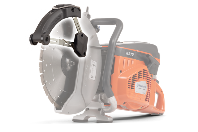 Smart Guard blade guard on K 970 with Elite-Cut Exo-Grit