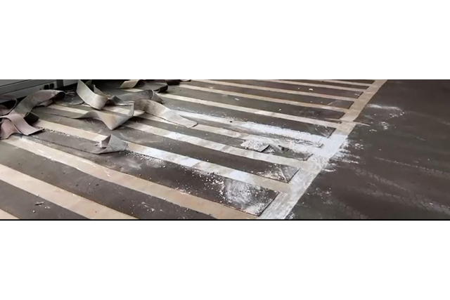 Froor scraping – Ditching