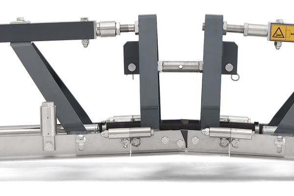 BT 90 P screed section, connection