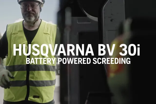 Husqvarna BV 30i, film, 56 sec, 16x9 (INT)