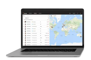 Fleet services Laptop view