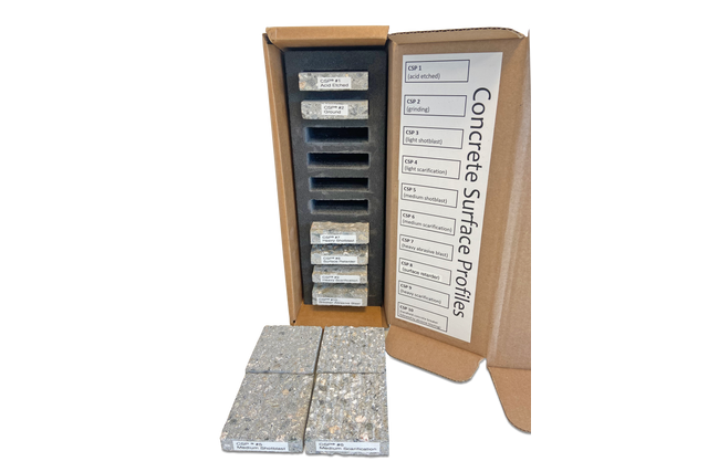 Concrete profile set