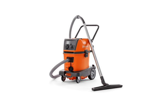 DE 35 HEPA Front left with handle and hose