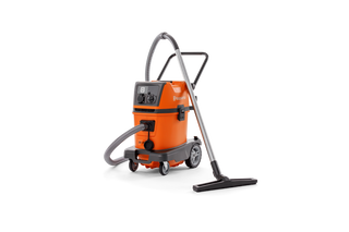 DE 35 HEPA Front left with handle and hose