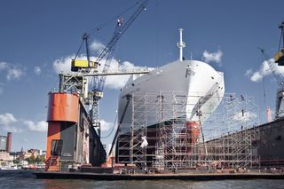 Steelblasting – Ship hulls and decks