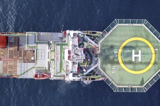 Steelblasting – Offshore Walkways and Helidecks