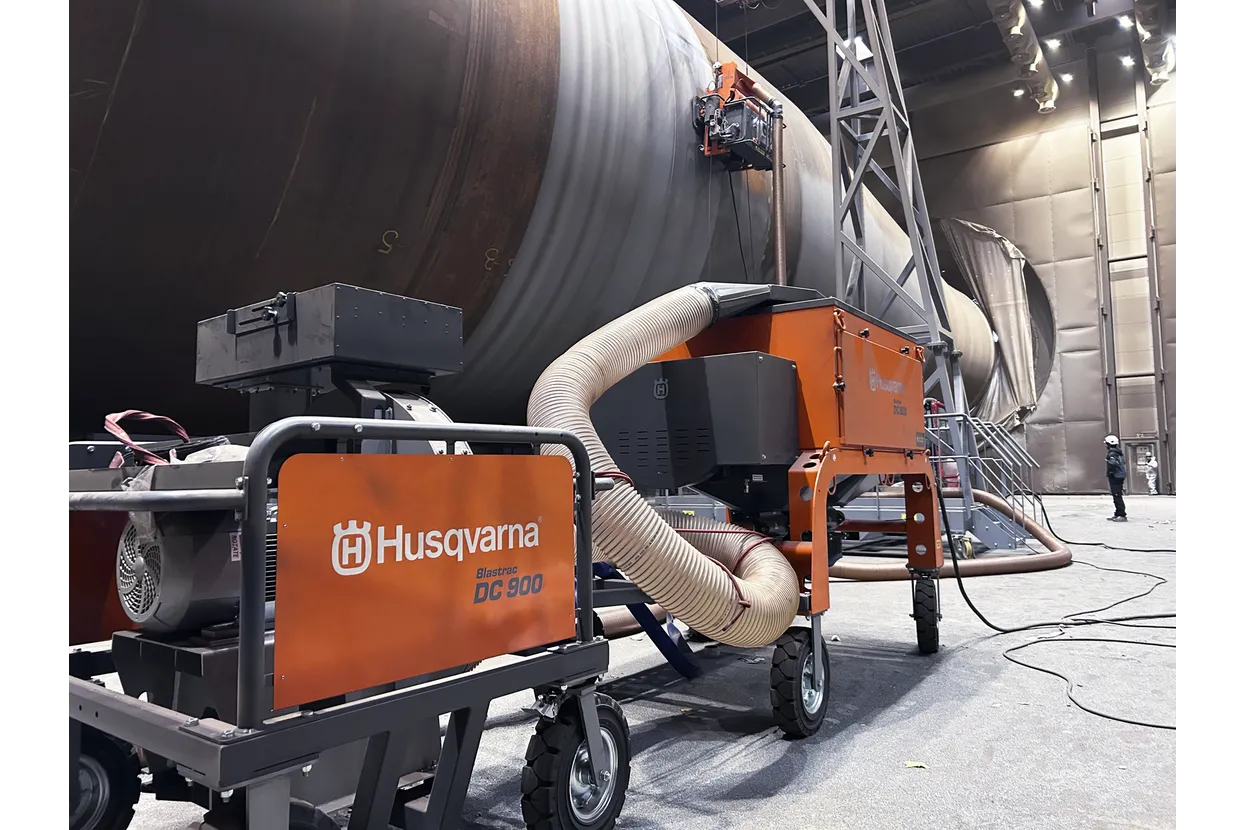 Steelblasting – Vertically Monopiles