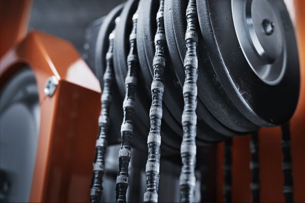Wall saws, blades, chains and wires in action