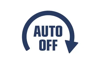 Illustration Benefit Automatic shutdown symbol